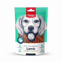 WANPY Soft, Oven-roasted Lamb Jerky Slices for DOG  100g x10 (official)