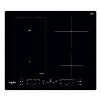 Plită cu inducție Whirlpool WL B8160 NE, Negru