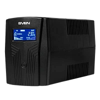 Sursă de alimentare neîntreruptibilă SVEN Pro  50 LCD, Linear-interactiv, 650VA, Turn