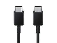 Cablu încărcare și sincronizare Samsung USB-C to USB-C Cable 3A, USB Type-C/USB Type-C, 1,8m, Negru