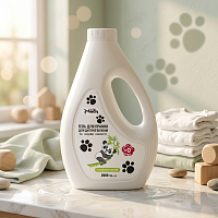 Gel hipoalergenic pentru spălarea hăinuțelor de copii Small Panda 2000 g.