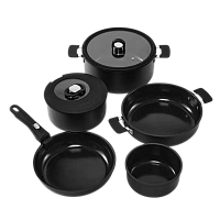 Set de vase RESTO 95800, Negru
