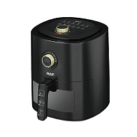 Friteuză cu aer cald Raf R.5332B, fereastră transparentă, 4L, 1300W, neagră