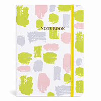 Carnet A6 Dictando, 80 Foi, Coperta Tare cu Elastic, Notebook Compact pentru Notite, Scoala, Facultate si Birou