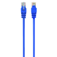 Patch cord Cablexpert PP12-2M/B, CAT5e UTP, 2m, Albastru