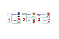 UE-9 Joc cu jetoane Uniunea Europeană. Ţări şi drapele. (6+)