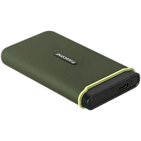 SSD portabil extern Transcend ESD380C, 500 GB, Military Green (TS500GESD380C)