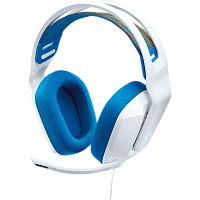Căști gaming Logitech G335, Cu fir, Alb