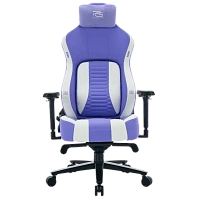 Scaun Gaming Proove Geek, PU Piele, Violet | Alb