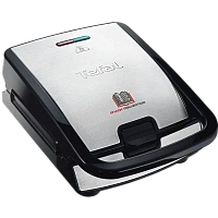 Aparat pentru sandwich multifunctional Tefal SW854D16, Negru / Argintiu