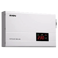 Stabilizator de Tensiune SVEN SLIM AVR-500 LCD, 500VA