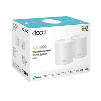 Sistem Wi-Fi Mesh TP-LINK Deco X10(2-pack), Wi-Fi, Alb