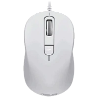 Mouse ASUS MU101C Silent, Alb