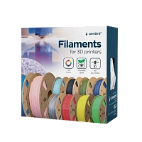 Filament pentru imprimantă 3D Gembird 3DP-PETG1.75-01-Y, PETG, Galben, 1.75 mm, 1kg