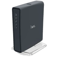 Router fără fir MikroTik hAP AC Lite Tower, Negru
