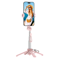 Tripod & Selfie Stick Portable XO SS29 (64cm), Pink