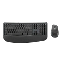 Set Tastatură + Mouse Logitech MK880, Fără fir, Grafit