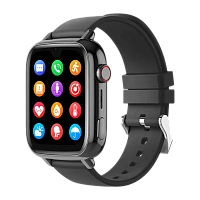 Ceas inteligent Wonlex KT34, Negru