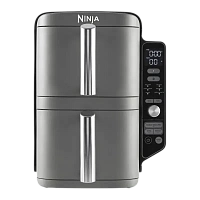 Friteuză cu aer cald Ninja Double Stack XL SL400EU, Gri