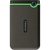HDD portabil extern Transcend StoreJet 25M3C, 2 TB, Iron Gray (TS2TSJ25M3C)