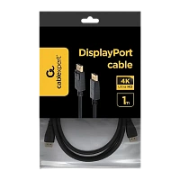 Cablu Video Cablexpert CC-DP-1M, DisplayPort (M) - DisplayPort (M), 1m, Negru