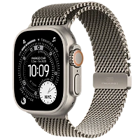 Ceas inteligent Apple Watch Ultra 3, 49mm, Natural Titanium
