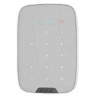 Tastatură tactilă fără fir Ajax KeyPad, Alb