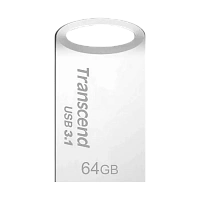 Memorie USB Transcend JetFlash 710, 64GB, Argintiu