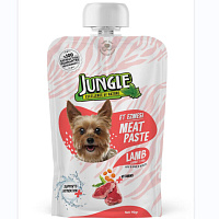 Jungle tasty meat paste Lamb carrot&Pea for DOG 90gr/10(JNGC-010)