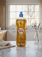 Detergent lichid pentru vase «Reine Welle Dishwashing Liquid - Lemon & Orange Fruit Scent» 1 L