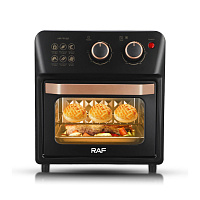 Friteuză electrică cu aer Raf, 12 L, R.5347B, 1250 W, Negru