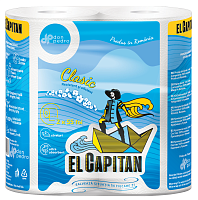 El Capitan Prosop Bucatarie Clasic 2 straturi, 55 foi, 2 role