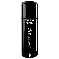 Memorie USB Transcend JetFlash 350, 16GB, Negru