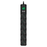 Prelungitor electric SVEN SF-06E-16, 6 Prize, 1,8m, Negru