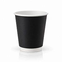 Pahar din hirtie DW 280ml NEGRU d80 (20 buc)