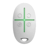 Buton de urgență Ajax SpaceControl, Alb