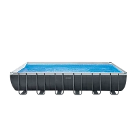 Piscină cu cadru metalic Intex 26364, 31805L, Antracit