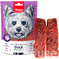 WANPY Soft, Oven-roasted Duck Fillets for DOG  100g x10 (official)