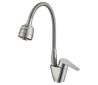 Baterie de bucătărie Wezer POD4D-04 Ø35 (inox satinat)