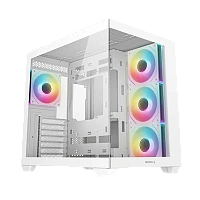 Carcasă PC Deepcool CG530 4F, Midi-Tower, Fără PSU, Alb