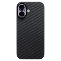 Husă Pitaka MagEZ 7 Ultra-Slim pentru Apple iPhone 17, Negru | Gri