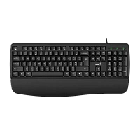 Tastatură Genius KB-123, Cu fir, Negru