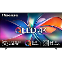98" QLED SMART TV Hisense 98E7Q, 3840x2160 4K UHD, VIDAA U8, Negru