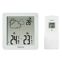 Smart senzor de temperatura și umiditate HAMA Zakynthos, Alb