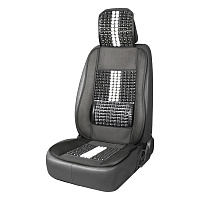 03648 Husa auto cu elemente din lemn GSM-10-Black 131x46cm