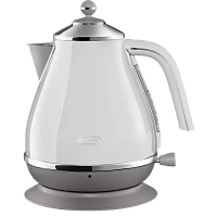 Fierbător electric DeLonghi KBOC 2001 W, Sidney White