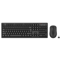 Wireless Keyboard & Mouse A4Tech FG1200, Fstyler 2.4G Multimedia Wireless Desktop Set, Black