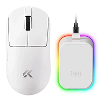 Gaming Mouse MCHOSE A7 V2 Pro Plus, Alb