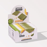 "Matcha - mango cu ciocolată albă", cutie cu 10 ciocolate Space