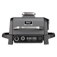 Grătar electric Ninja Woodfire OG701EU, 2400W, Gri